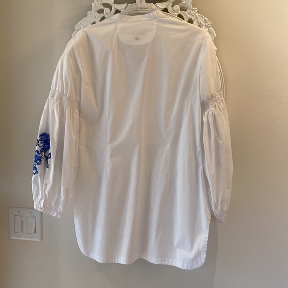 Le Sarte Pettegole tunic blouse with beautiful embroidery - Picture 3 of 5
